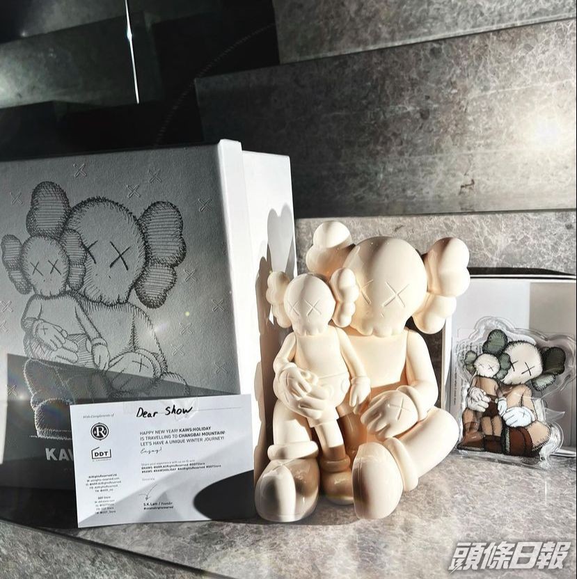 昨日小豬貼出品牌送的潮物禮物,有網友才發現可以再留言。